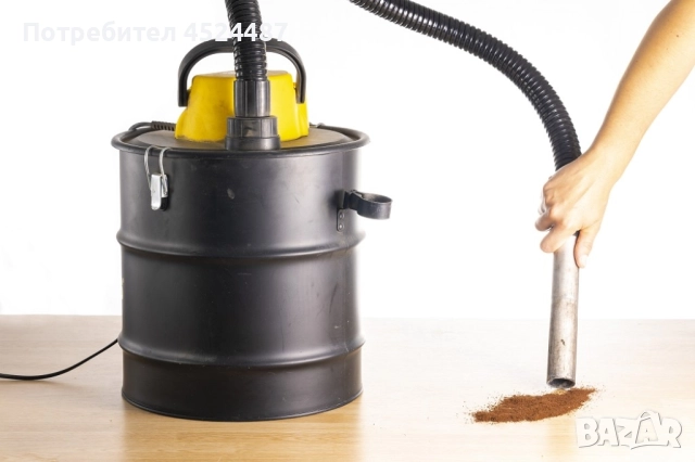 Прахосмукачка за пепел Rosberg 1000W, 18 литра, HEPA филтър R51001I ПРОМОЦИЯ!, снимка 2 - Прахосмукачки - 51675455