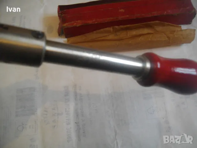 Smalcalda DDR ОРИГИНАЛНА ГДР НОВА РЪЧНА РЕВЕРСИВНА АВТОМАТИЧНА ОТВЕРТКА ИЗТОЧНА ГЕРМАНИЯ, снимка 11 - Отвертки - 48552628