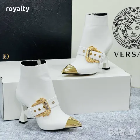 Маркови дамски боти на ток Различни, снимка 4 - Дамски боти - 49102860