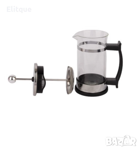 Френска стъклена преса за кафе и чай, снимка 5 - Други - 52901411