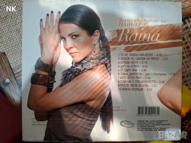 РАЙНА-ЗЛАТНИ ХИТОВЕ, снимка 2 - CD дискове - 51491053