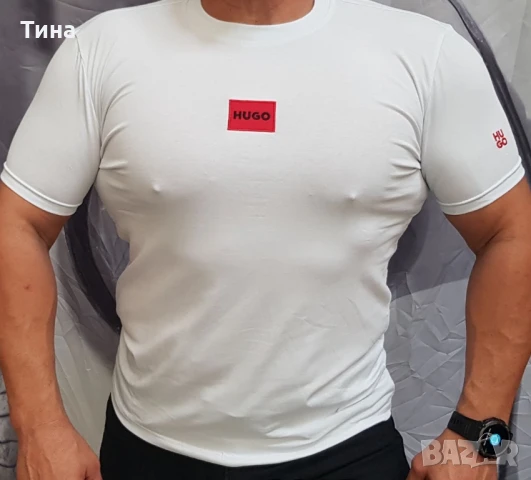 Тениски HUGO , снимка 4 - Тениски - 48411805