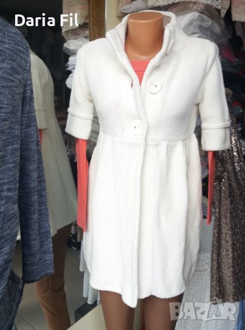 Бяла жилетка с къс ръкав, снимка 1