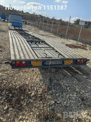 Платформа за два автомобила, снимка 2 - Ремаркета - 54321470