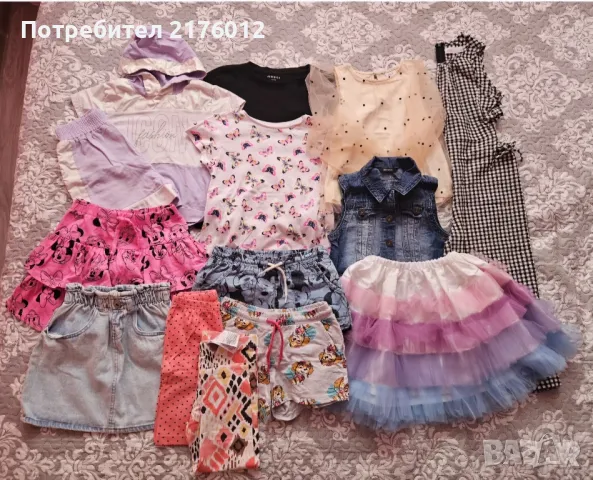 лот летни дрешки за момиче рр122
