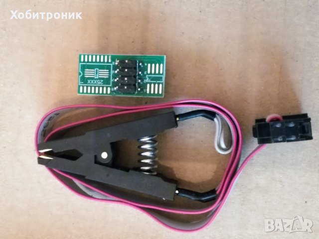 Програматор CH341A за серийни памети, снимка 3 - Друга електроника - 31011338