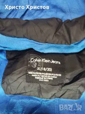 Юношеско зимно яке Calvin Klein за момче  Размер XL юношеска , снимка 6 - Детски якета и елеци - 52910734