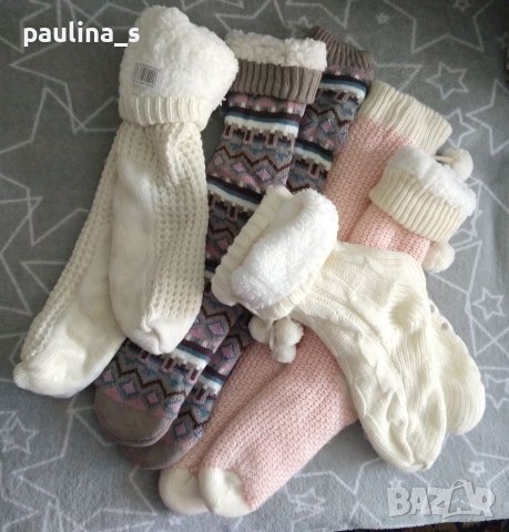 Топли терлици с вата - 4бр, снимка 2 - Дамски чорапи - 39219288