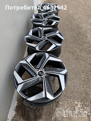 Оригинални джанти 19 Hyundai , снимка 2 - Гуми и джанти - 54218769