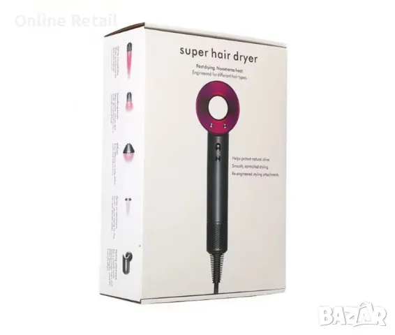 Сешоар Super Hair Dryer с йонизираща функция "Dyson" , снимка 1