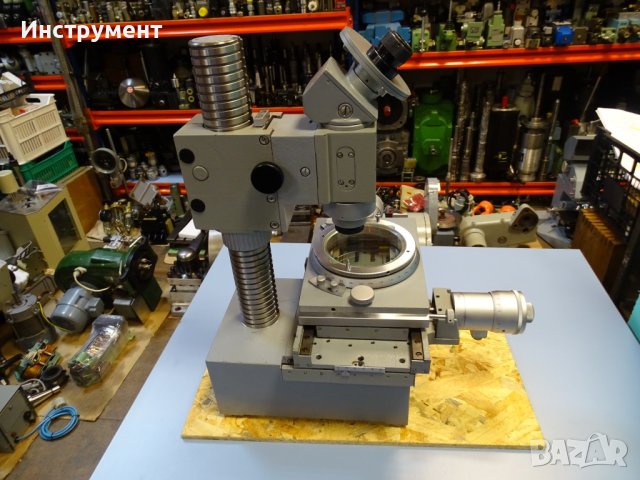 Микроскоп инструментален ИМЦ 100х50А USSR, снимка 9 - Други инструменти - 44475670