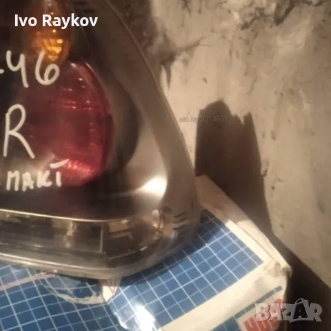 Светлини Задни Десни БМВ Е46 Компакт , 63.21-6 920 242, снимка 2 - Части - 47793171