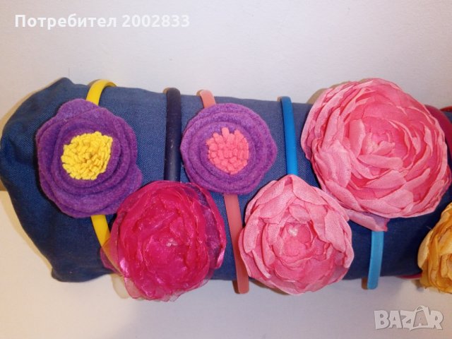 Диадеми с цветя ръчна изработка , снимка 7 - Подаръци за рожден ден - 22241609