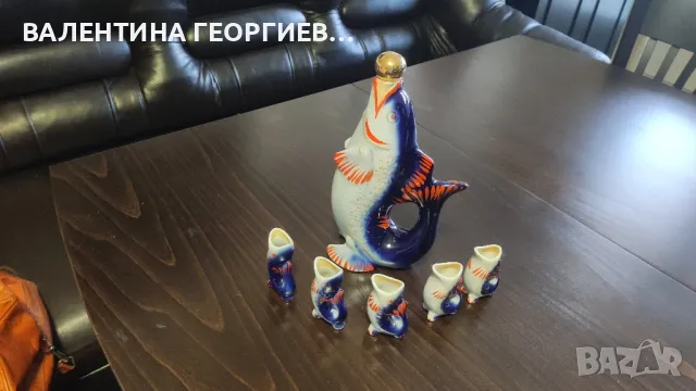 Сервиз греяна ракия , снимка 4 - Сервизи - 49336599