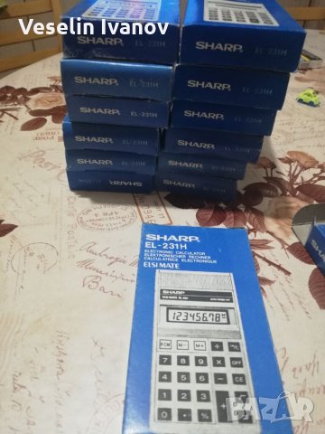 Елки Sharp EL-231H,231S и Casio HL812e, снимка 10 - Друга електроника - 35264643
