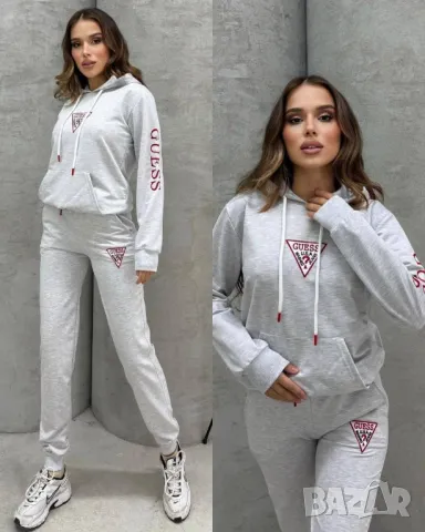 висококачествени дамски памучни екипи GUESS hugo boss tommy hilfiger , снимка 7 - Спортни екипи - 49452783