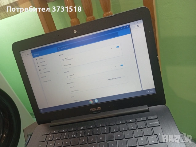 Лаптоп Asus Chromebook C300M 13.3", снимка 5 - Лаптопи за дома - 54157344