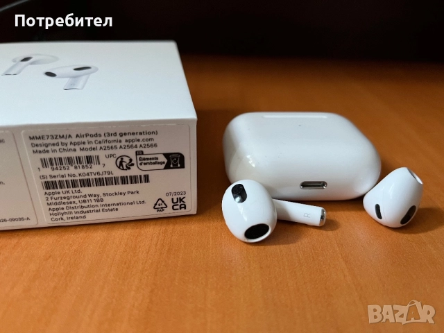 AirPods 3rd generation с кабел