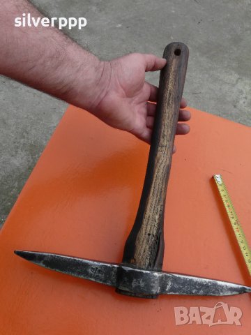  Стара германска военна кирка , снимка 6 - Антикварни и старинни предмети - 39721258