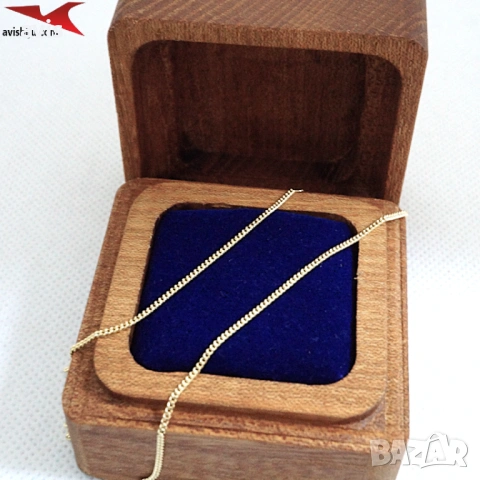 Синджир с 14К златно покритие 254585, снимка 3 - Колиета, медальони, синджири - 53301319