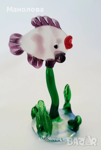 Колекция от миниатюрни скулптури от стъкло., снимка 2 - Колекции - 52418875