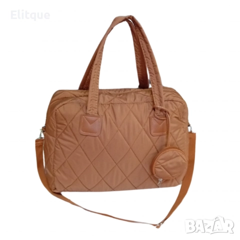 Модерна капитонирана дамска чанта 32х43, снимка 15 - Чанти - 52744059