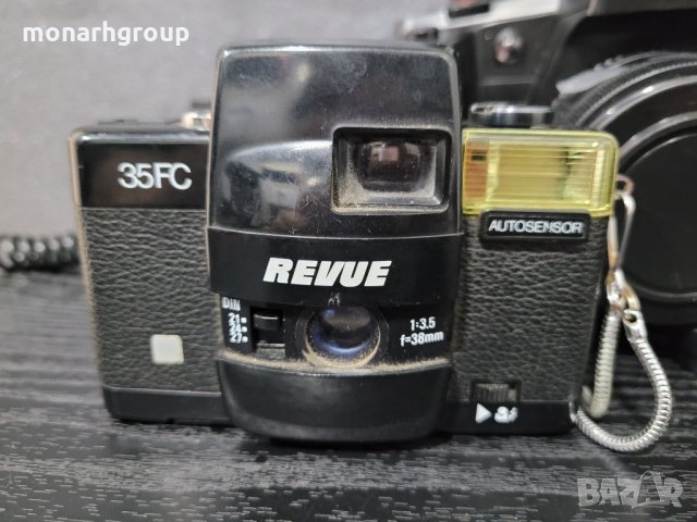 Фотоапарат Sony+Revue+Смена 8м+стойка, снимка 2 - Фотоапарати - 34531956