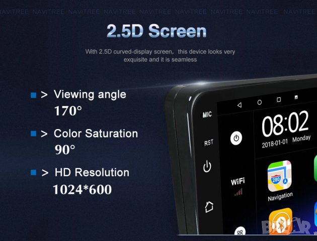 Мултимедия, за Mitsubishi Outlander, Двоен дин, Навигация, Андроид дисплей, плеър, 9" екран, Android, снимка 7 - Аксесоари и консумативи - 35238129