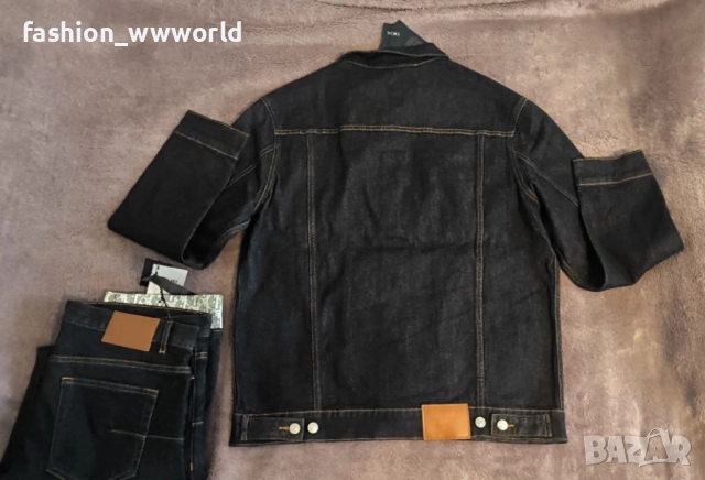 мъжки сет dior ,яке 50,дънки 34, снимка 5 - Костюми - 52541934