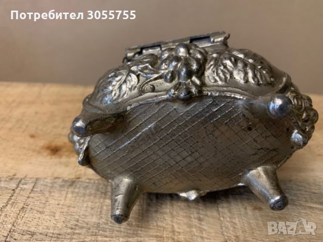 Уникално красива метална кутия за бижута-Царство България-2, снимка 6 - Други ценни предмети - 35179027