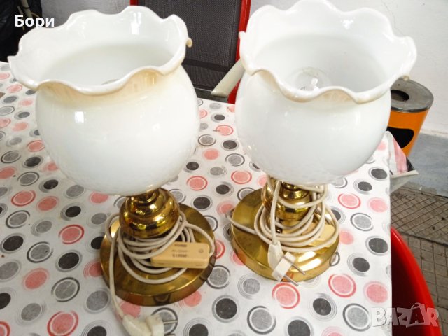 Стари нощни/настолни лампи, снимка 6 - Настолни лампи - 38166293