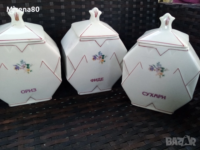 Стар български сервиз за подправки, снимка 10 - Антикварни и старинни предмети - 51595878