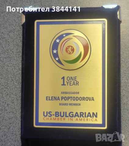 Плакет Елена Поптодорова, снимка 2 - Антикварни и старинни предмети - 51535622