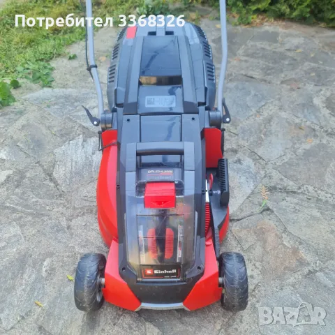 Акумулаторна косачка Einhell Power-X-Change GE-CM 43 Li M Kit, 18 V 4.0 Ah, снимка 3 - Градинска техника - 50394128