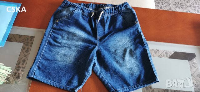 Къси дънкови панталони за момче 164 см., снимка 4 - Детски къси панталони - 37544338