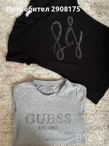 Оригинални Дамски Тениски Guess/Liu Jo, снимка 3 - Тениски - 54066289