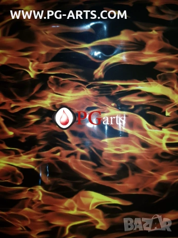 Фолио за хидрографика FLAMING 100, снимка 4 - Друго търговско оборудване - 53193155