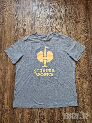 Страхотна мъжка тениска ENGELBERT STRAUSS размер XL / 2XL