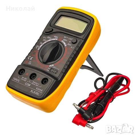 Комплект за запояване в кутия AIDA A-806+, поялник 60W, човки 900M-6 бр., мултиметър., снимка 3 - Друга електроника - 52245342