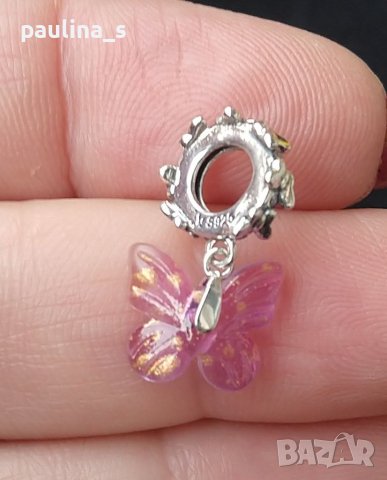 Талисмани за гривна и единични клипсове Pandora / проба s925 и печат на ювелира, снимка 4 - Гривни - 40307504