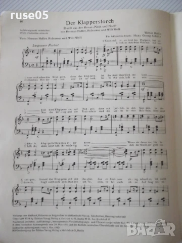 Ноти "Walter Kollo album für Piano-Akkordeon" - 38 стр., снимка 5 - Специализирана литература - 50839509