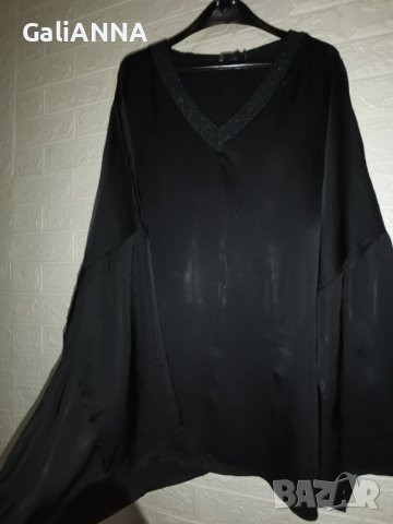 СТРАХОТНА НОВА ТУНИКА САТЕН 2XL-3XL, снимка 5 - Туники - 44505793