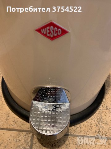 Кош за отпадъци Wesco Single Master 9 л, снимка 7 - Аксесоари за кухня - 42902511