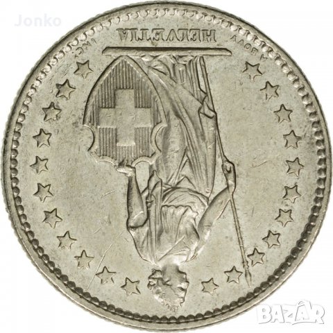 Монети 1/2 Fr. , снимка 4 - Колекции - 25196901