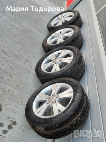 Оригинални джанти с гуми за Сеат/ Фолксваген 16" цола, снимка 2 - Гуми и джанти - 53268119