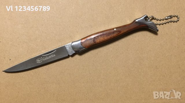 Джобен нож Columbia В3006d - 75х175мм/дамско краче/, снимка 2 - Ножове - 39922481