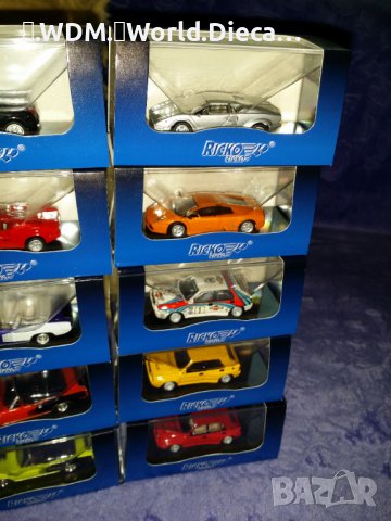 Lancia Delta Lamborghini Diablo Countach Aventador Plimout Hemi 1.87 Ricko, снимка 17 - Колекции - 37494613