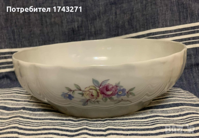 Голяма порцеланова купа произведена в Разград