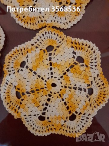 Плетива на една кука, снимка 3 - Покривки за маси - 44297477