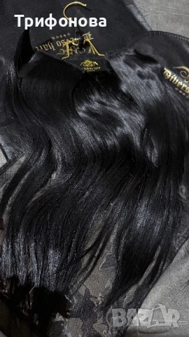 Естествена коса, снимка 4 - Аксесоари за коса - 50943652